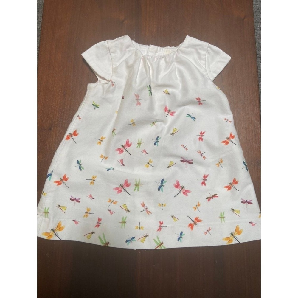 ZARA baby girl Dragonfly dress sz 6-9 mo